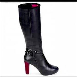 Brand new** High heel leather boots